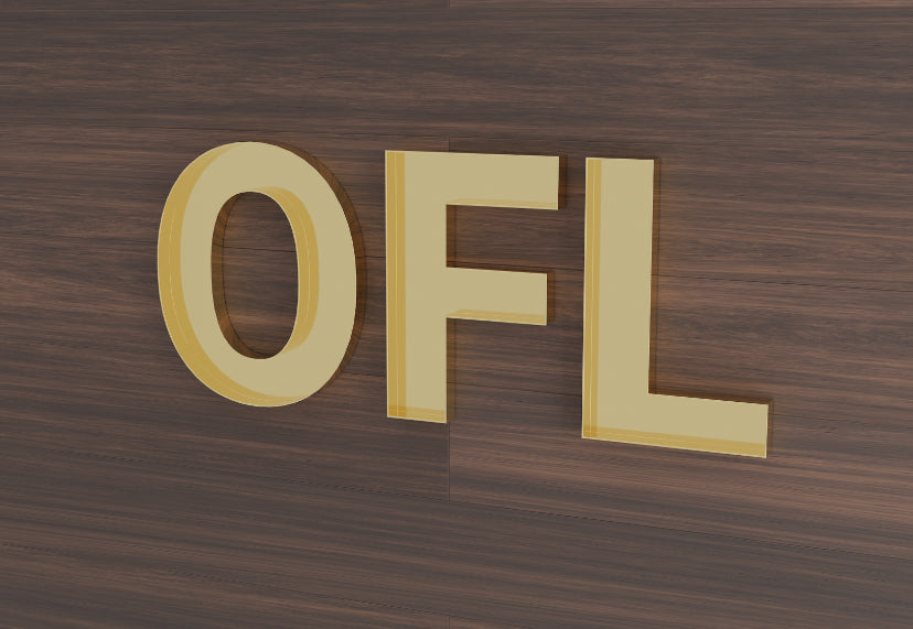 Open-Face Letters