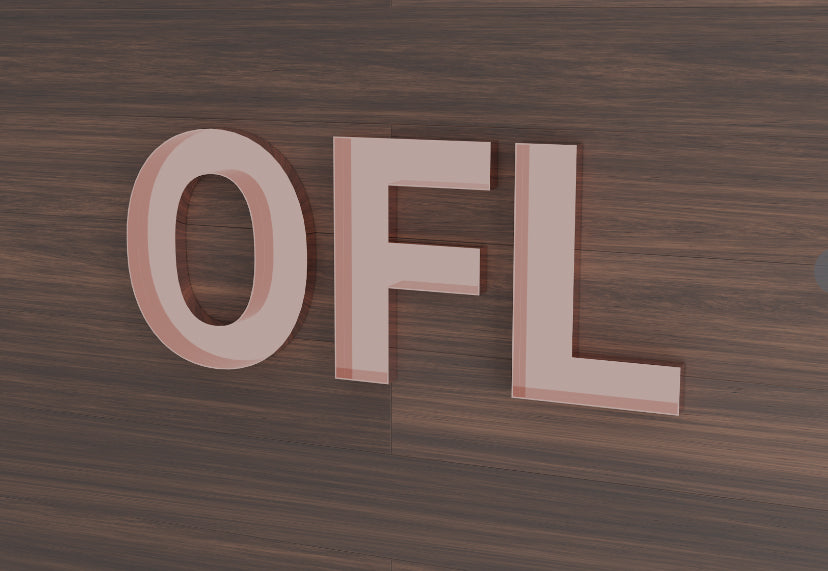 Open-Face Letters