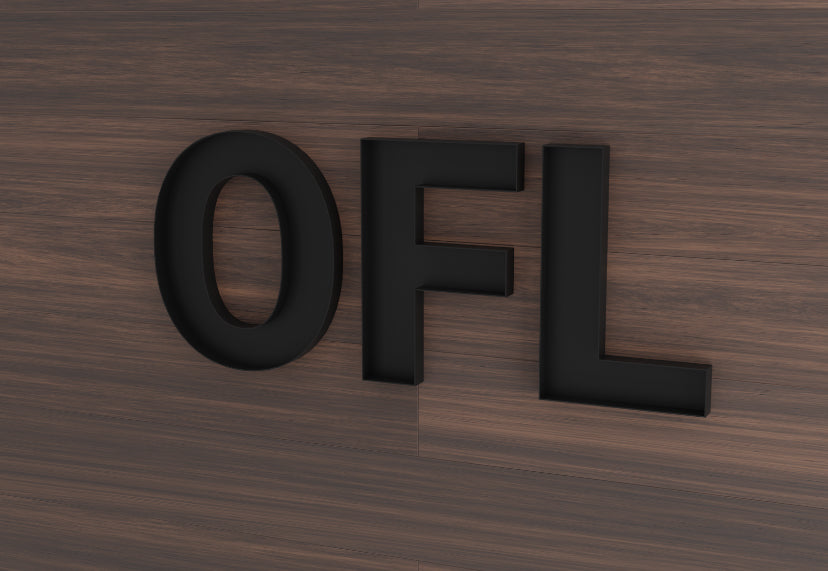 Open-Face Letters