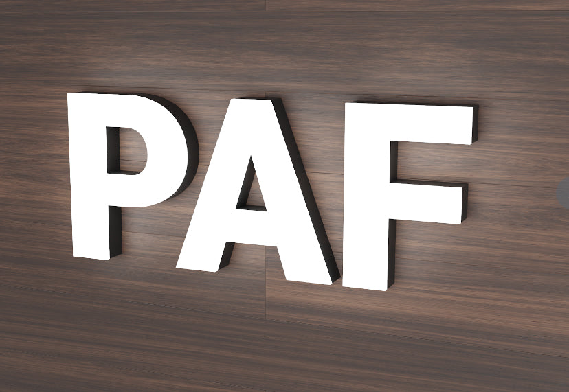 Channel Letters with Profiled Acrylic Faces
