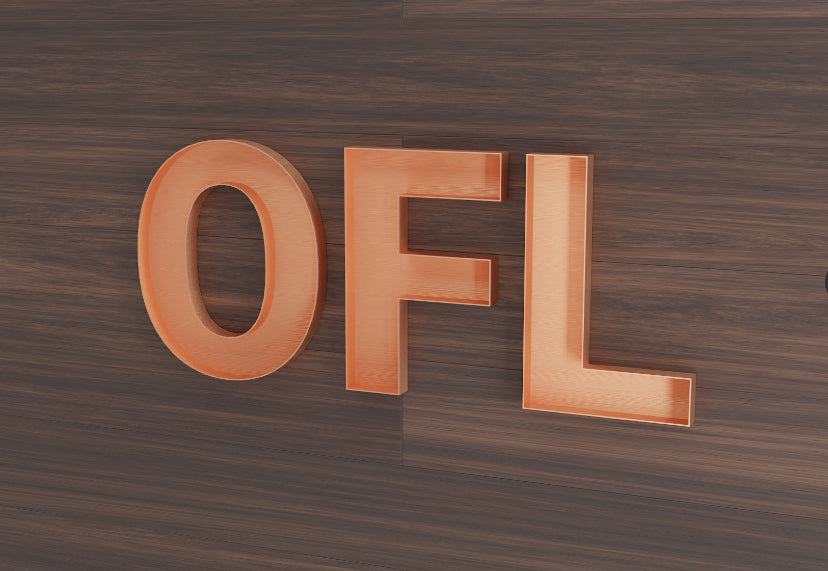 Open-Face Letters