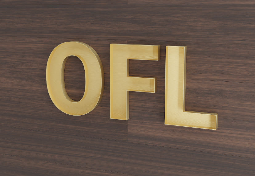 Open-Face Letters